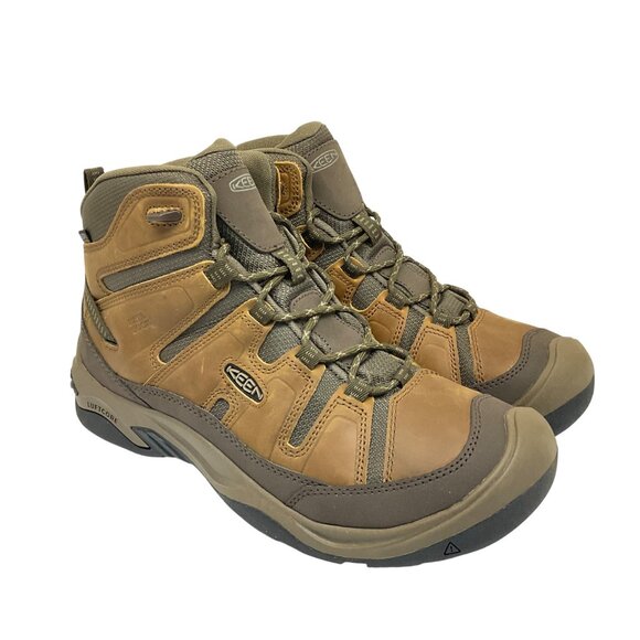 Keen Other - KEEN Men’s Mid-Cut Circadia WP Casual Hiking Boots 1026769 Brown Size 11.5M